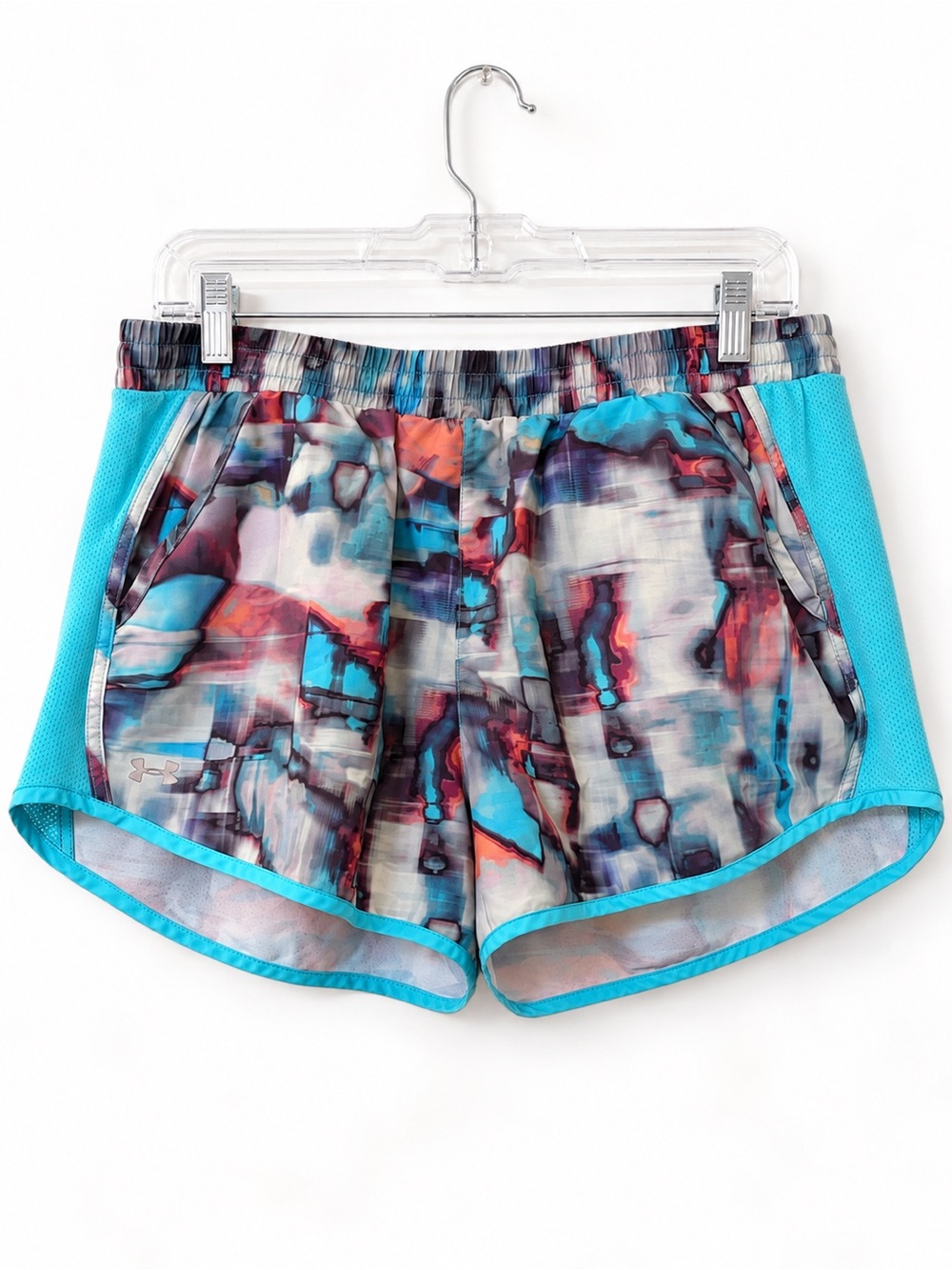 Under Armour Women’s Turquoise Mosaic Athletic Shorts